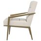 Coaster Kirra Accent Arm Chair in Cream, , large