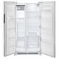 Frigidaire 25.6 Cu. Ft. Standard Depth Side-by-Side Refrigerator in White, , large