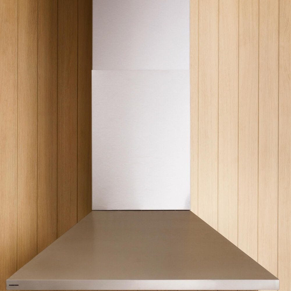 Monogram 8' Ceiling Duct Cover Kit for Island Mount in Stainless Steel, , large