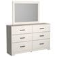 Ashley Stelsie 3-Piece Twin Panel Bed Set in White, , large