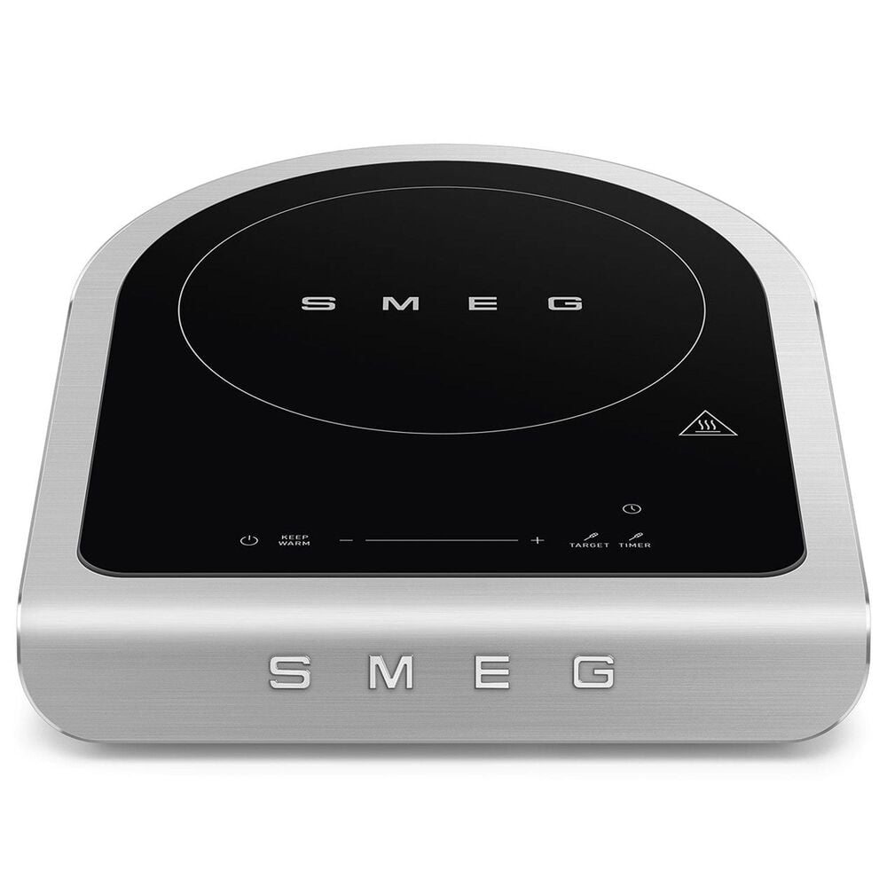 SMEG 12"Portable Induction Cooker in Matte White, Grey and Black, , large
