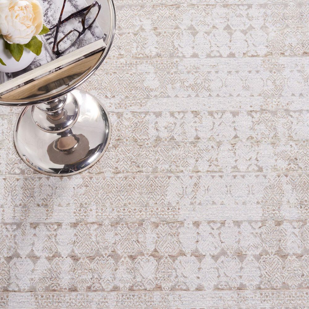 Safavieh Webster WBS338B 4&#39; x 6&#39; Grey and Beige Area Rug, , large