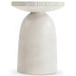 Bernhardt Antibes 24" Round End Table in Pumice, , large
