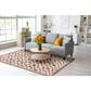 Central Oriental Grove Clay and Lace 5" x 7"6" Area Rug, , large
