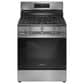 Frigidaire 2-Piece Kitchen Package with 30" Gas Range and 1.8 Cu. Ft. Over-The-Range Microwave in Stainless Steel, , large
