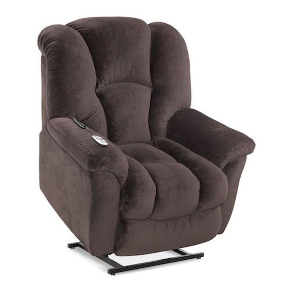 HomeStretch Power Lift Recliner in Chocolate, , large