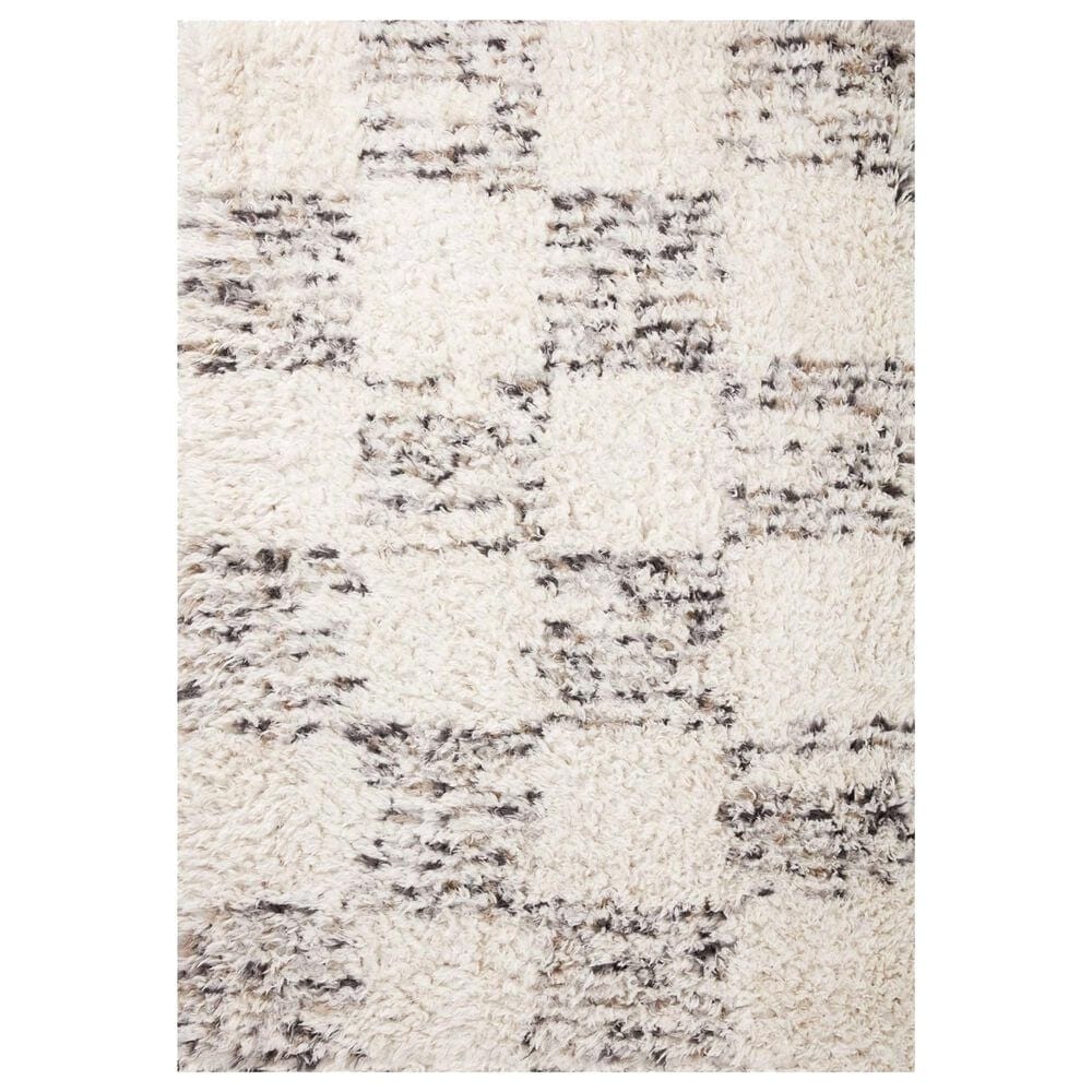 Angela Rose Amira 2"7" x 8" Ivory and Granite Runner, , large