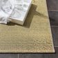 Safavieh Barbados Tropical Beach BAR550 3"3" x 5" Gold and Blue Indoor/Outdoor Area Rug, , large