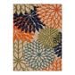 Nourison Aloha ALH05 5"3" x 7"5" Multicolor Area Rug, , large