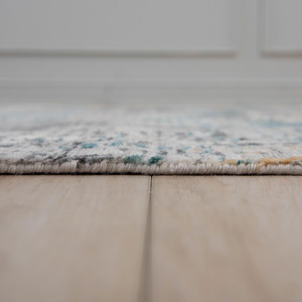 RIZZY Intrigue ITG144 Gray 2'6" x 8' Runner, , large