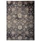 Rizzy Hallmark Black, Charcoal, Light Grey, Brown, Green, Blue and Orange 10" x 14" Area Rug, , large