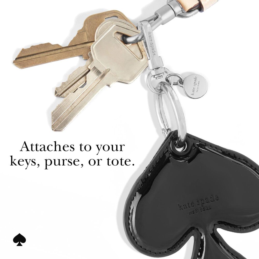 Kate Spade Charm Keychain for Apple AirTag in Spade, , large