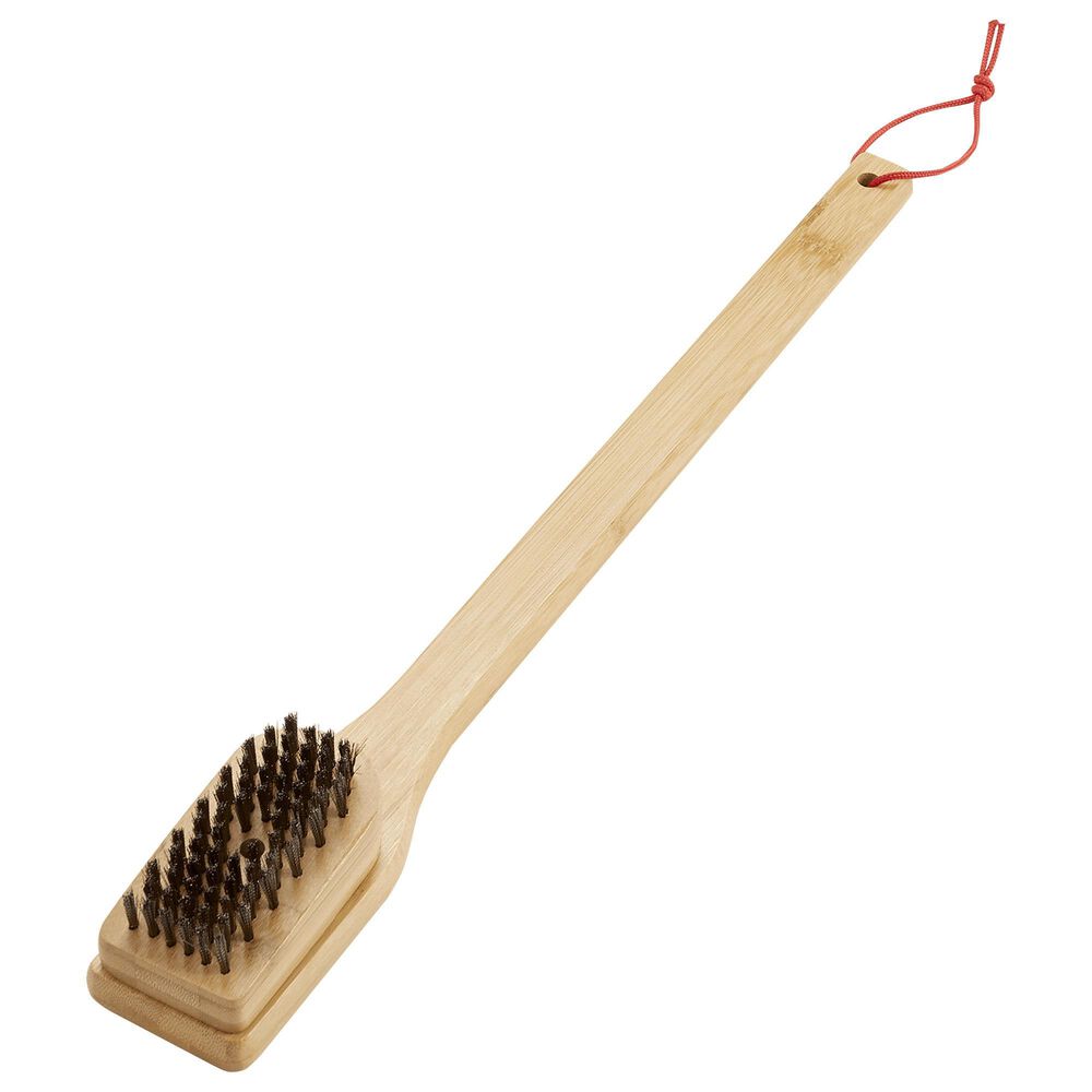 Wood Grain Safe/Clean Bristle-Free Grill Brush - 18 Stainless Steel