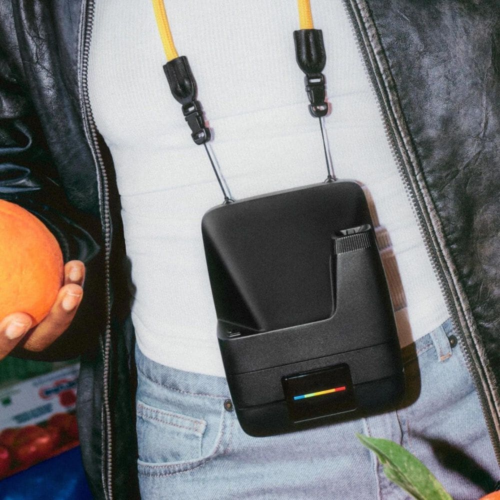 Polaroid Flip Instant Camera with Color Film Bundle (8 Photos) in Black, , large