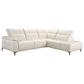 Nicoletti Calia Sofas Nice 2-Piece Stationary Left Facing Sectional in Minerva White, , large
