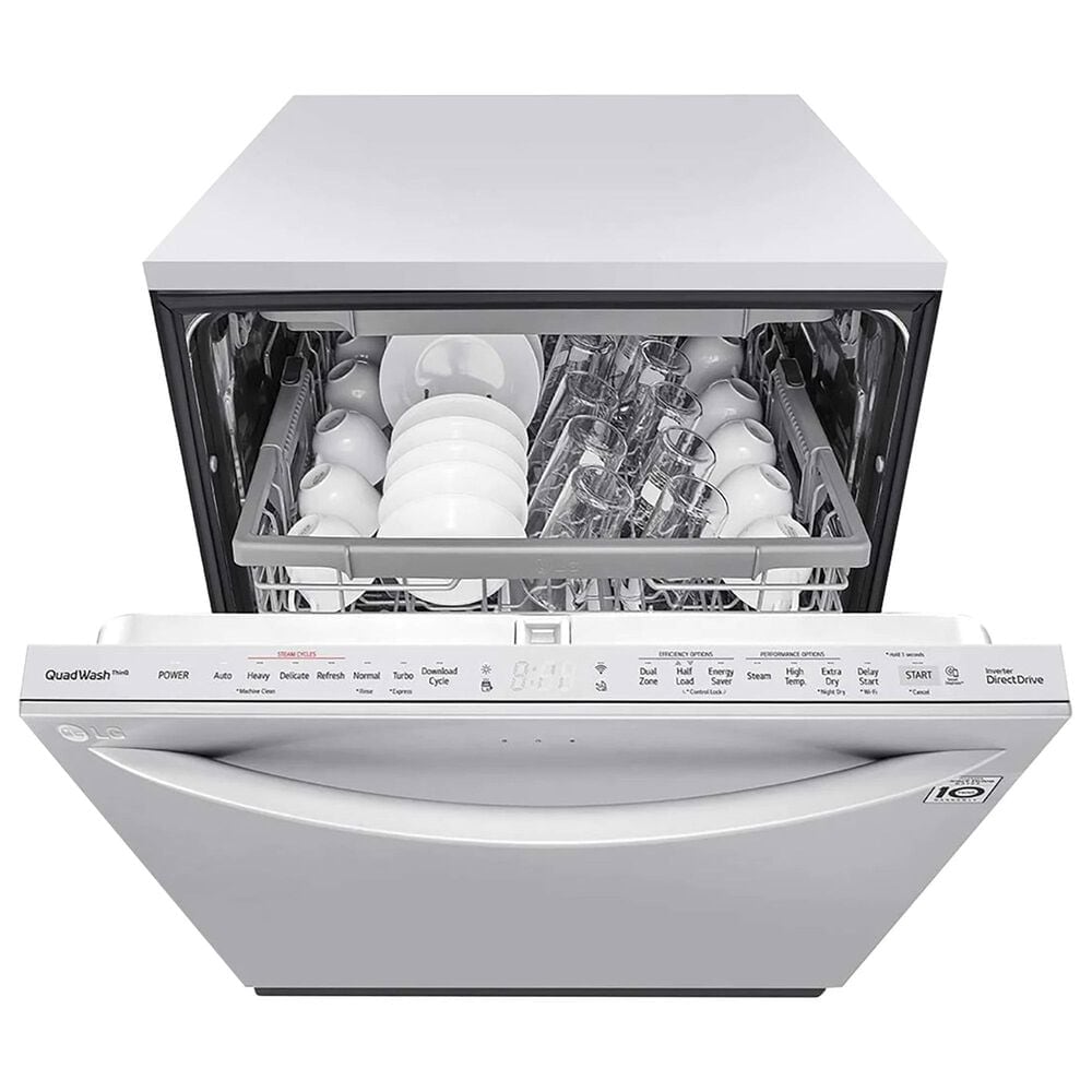 LG 24&quot; Built-In Bar Handle Dishwasher with 3rd Rack in Stainless Steel, , large