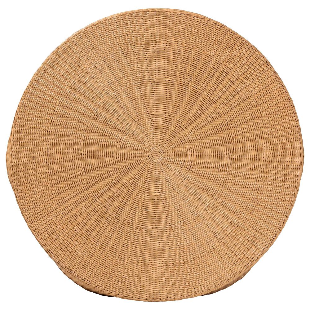 Baxton Studio Palm Coffee Table in Light Honey, , large