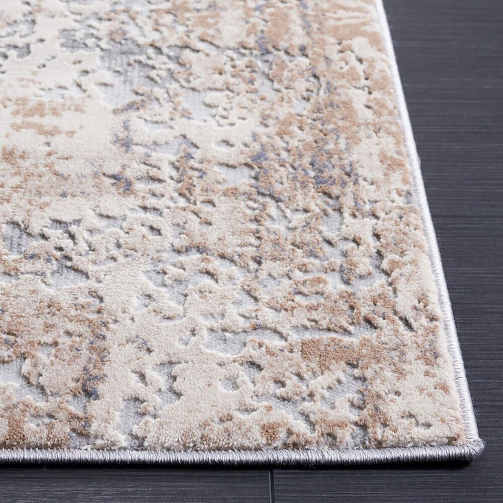 Safavieh Invista INV430 2&#39; x 8&#39; Cream and Grey Runner, , large
