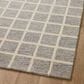 Chris Loves Julia x Loloi Polly 3"6" x 5"6" Slate and Ivory, , large