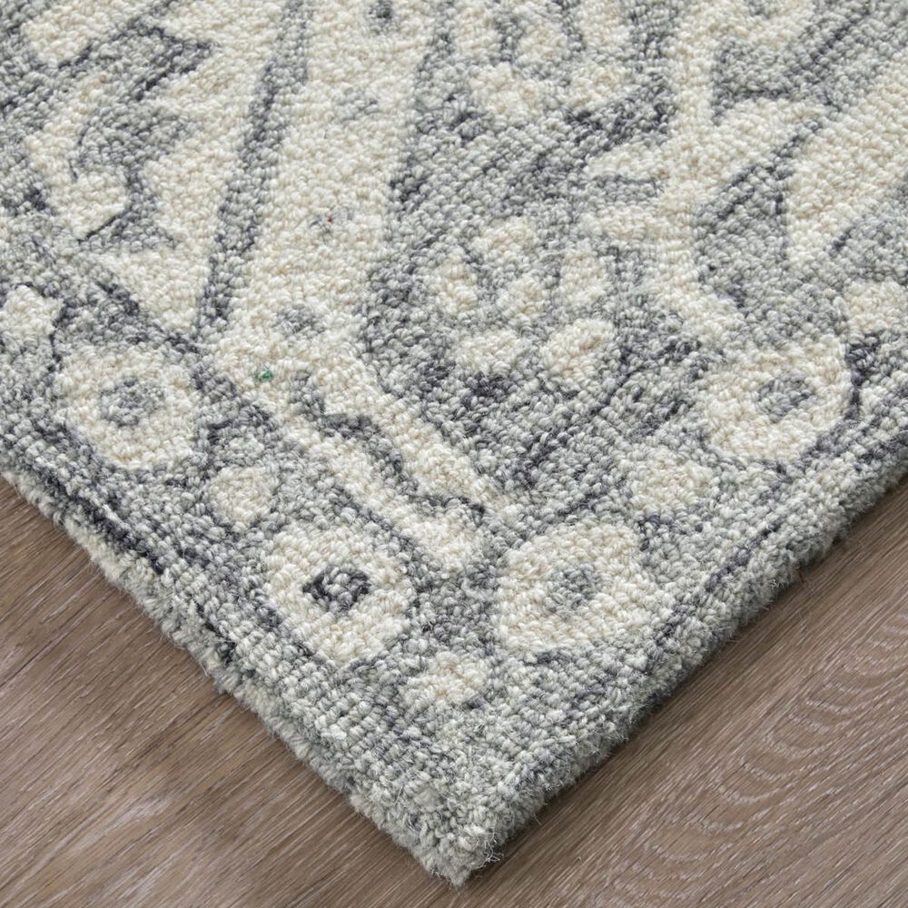 Feizy Belfort Oriental Gray 12&#39; x 15&#39; Area Rug, , large