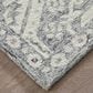 Feizy Belfort Oriental Gray 12" x 15" Area Rug, , large