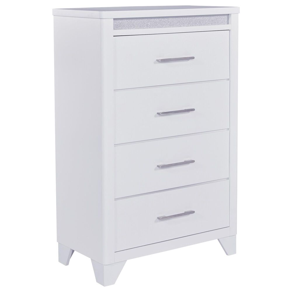 Ashley Jarlee 5-Piece California King Upholstered Bedroom Set in White, , large