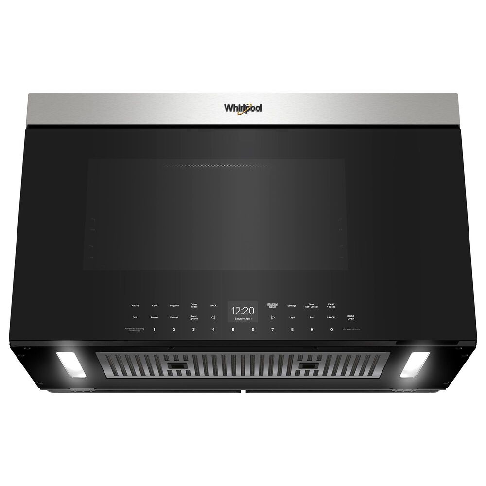Whirlpool 1.1 Cu. Ft. Over-the-Range Microwave with Splash Control in Stainless Steel, , large