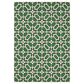 Oriental Weavers Havana Ivory and Green 6"7" x 9"2" Indoor/Outdoor Area Rug, , large