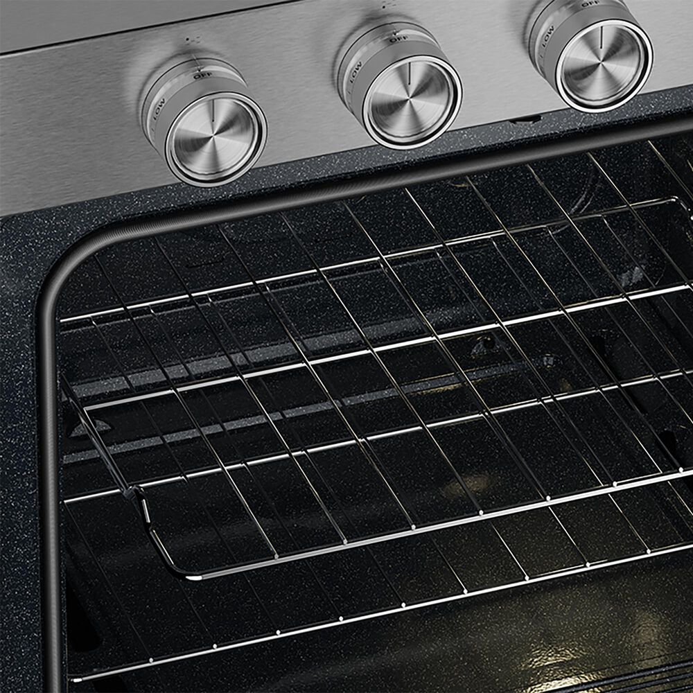 KitchenAid 30" Smart Slide-in Gas Range in PrintShield Stainless Steel, , large