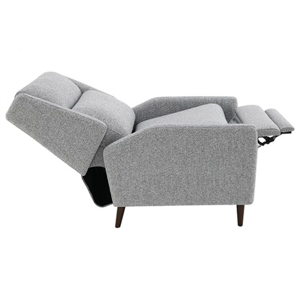 Furniture of America Selric Push Back Recliner in Gray, , large