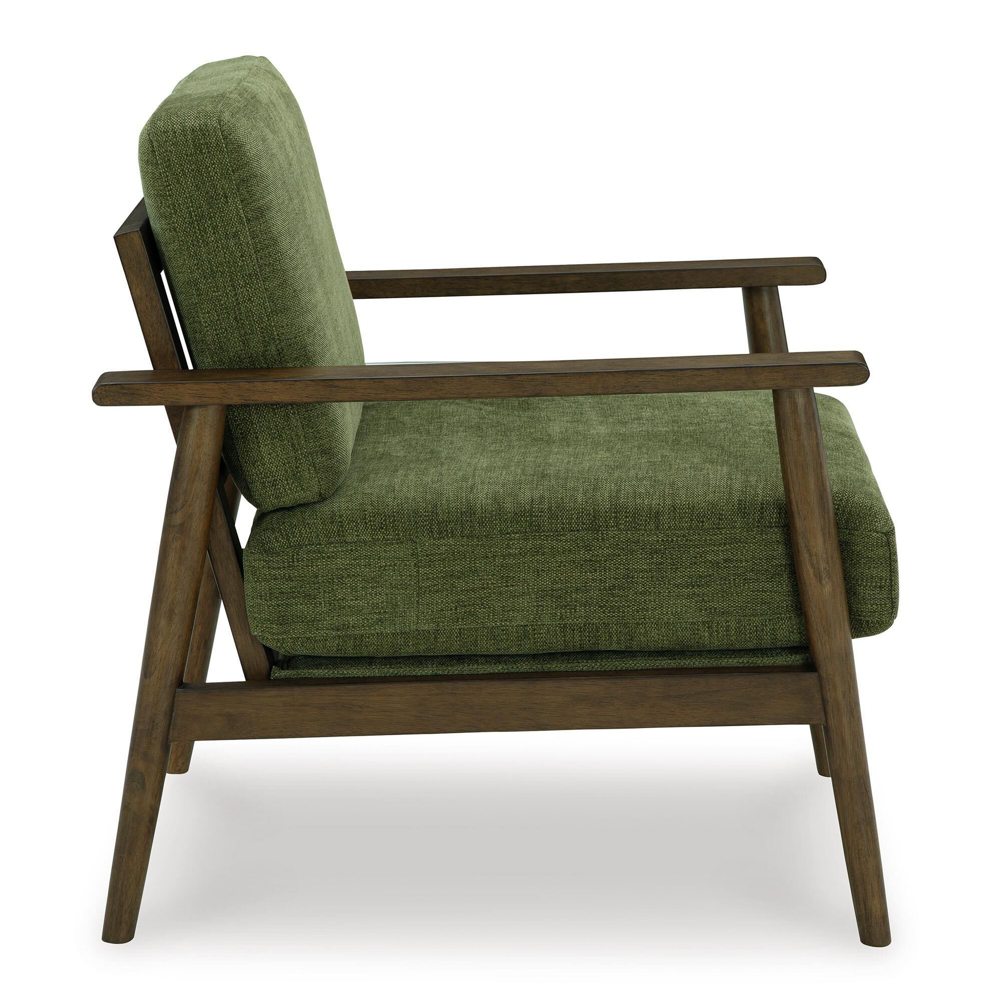 Ashley Bixler Showood Accent Chair in Olive