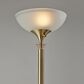 Adesso Metropolis Torchiere in Antique Brass, , large