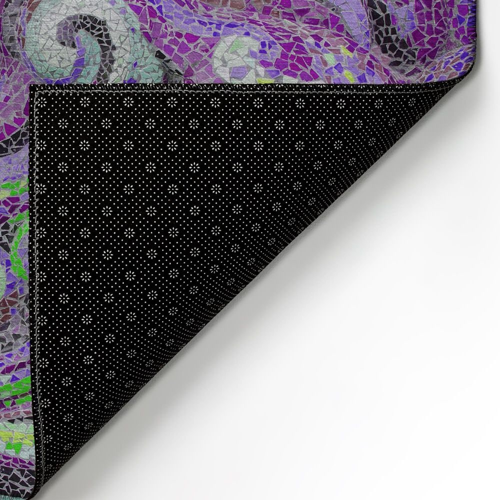 Dalyn Rug Company Seabreeze Abstract 2&#39;3&quot; x 7&#39;6&quot; Violet Runner, , large