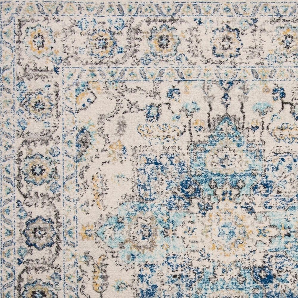 Safavieh Madison MAD603K 10&#39; x 14&#39; Turquoise and Ivory Area Rug, , large