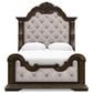 Ashley Maylee Queen Upholstered Bed  in Dark Brown, , large