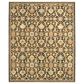 Nourison Antique Bloom Mocha and Multicolor 10" x 13" Area Rug, , large