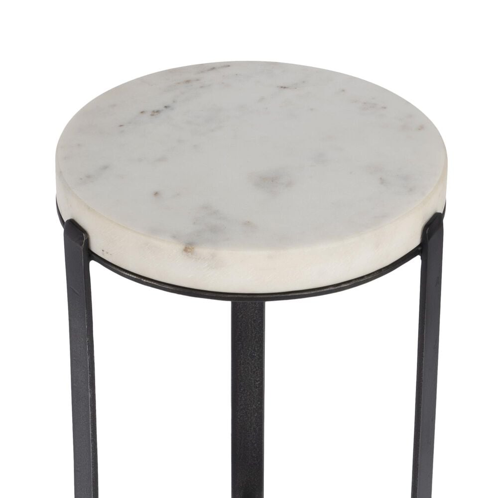 Butler Freya Accent Table in Black and White, , large