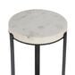 Butler Freya Accent Table in Black and White, , large