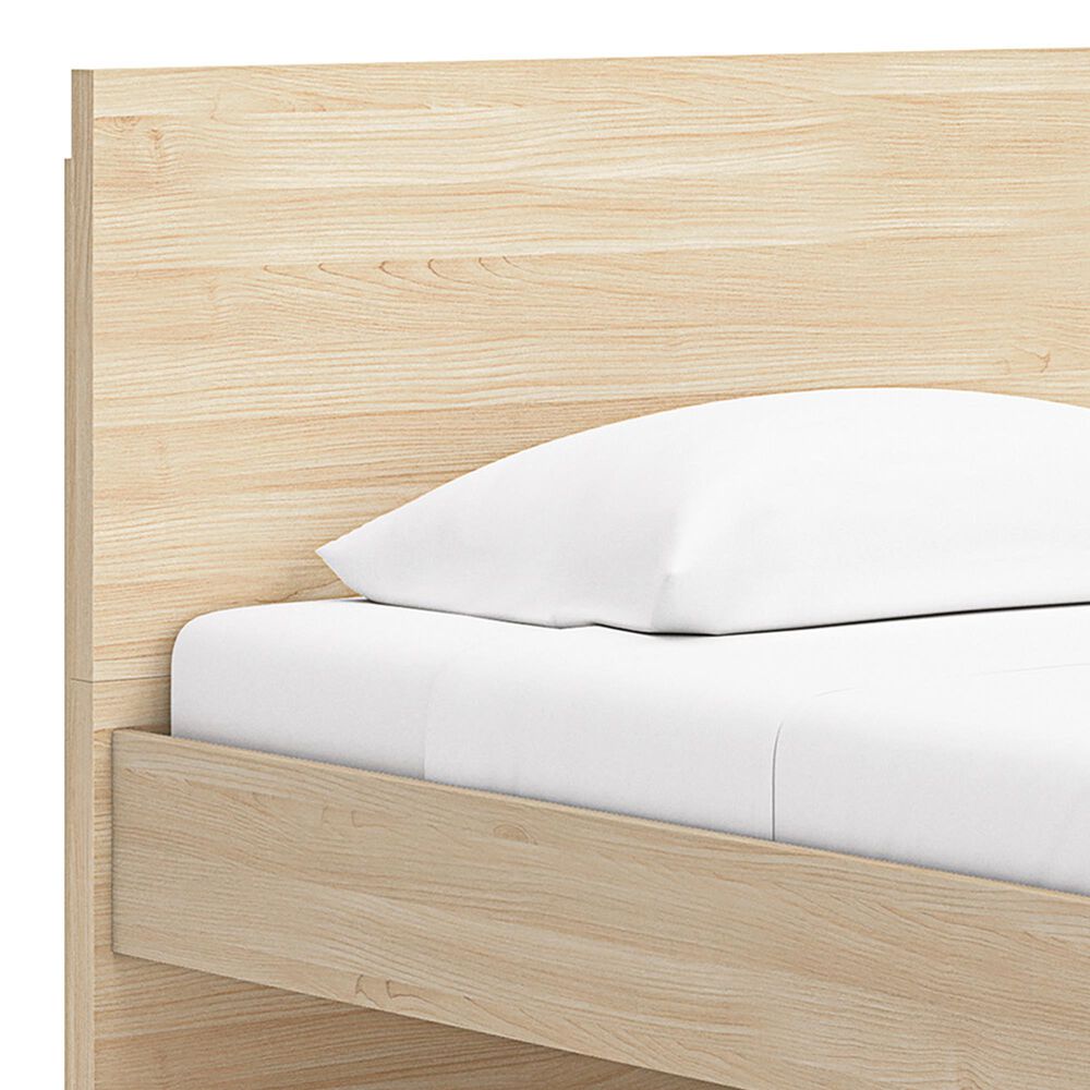 Ashley Onita Twin Panel Platform Bed in Natural, , large