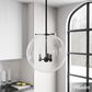 Hunter Sacha 3-Light Globe Pendant in Natural Iron, , large