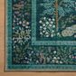 Loloi Canopy Peacock Forest Teal 3"9" x 5"9" Area Rug, , large