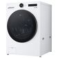 LG 4.5 Cu. Ft. Ultra Large Capacity Front Load Washer with AIDD In White, , large