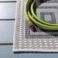 Safavieh Bermuda Traditional 9" x 12" Ivory and Blue Indoor/Outdoor Area Performance Rug, , large