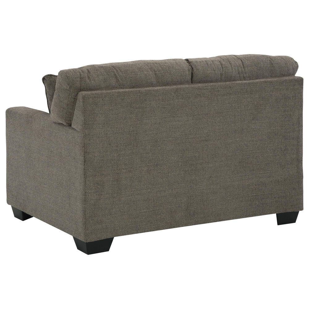 Ashley Mahoney Stationary Sofa and Loveseat Set in Chocolate, , large