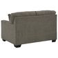 Ashley Mahoney Stationary Sofa and Loveseat Set in Chocolate, , large