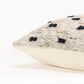 Rizzy Home Polka Dot 20" Down Filled Pillow in Natural, , large