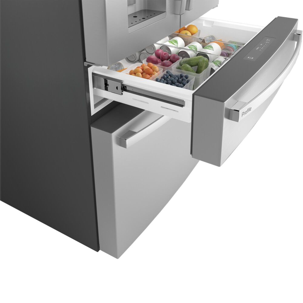 GE Appliances 22.4 Cu. Ft. 4-Door French-Door Refrigerator with Door In Door in Fingerprint Resistant Stainless, , large