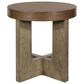 Bassett Mirror Company Nova End Table in Charcoal Oak, , large
