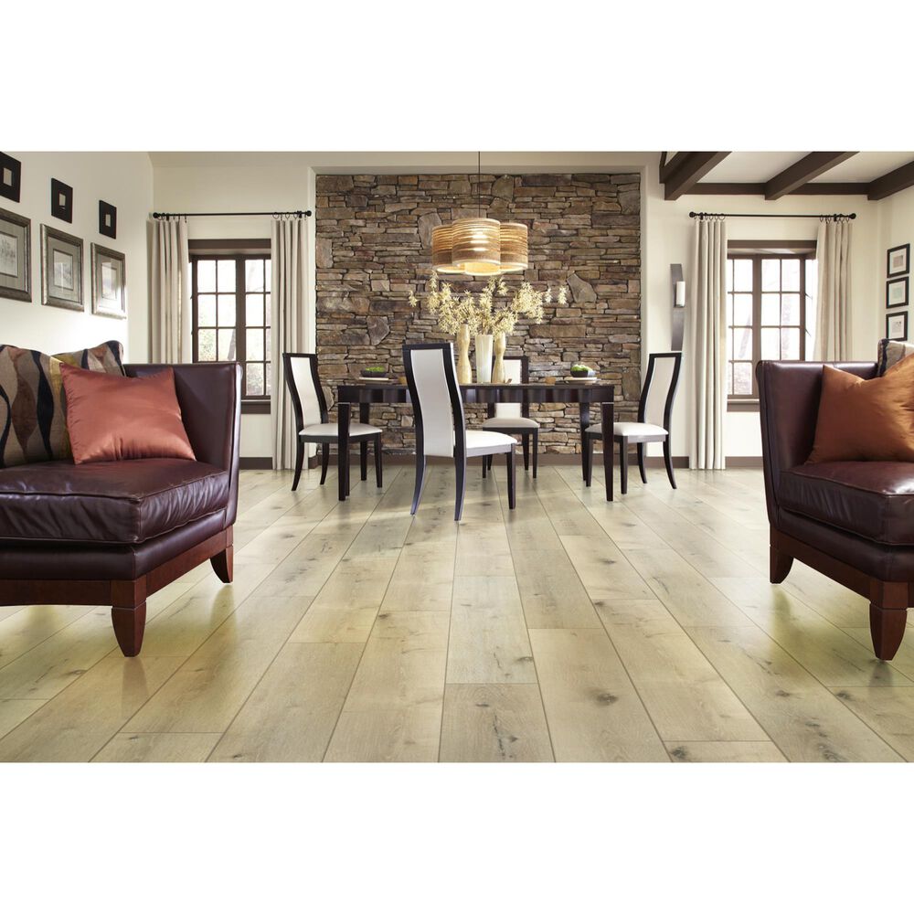 Happy Feet International Stone Elegance II Plantation Oak 7.25&quot; x 48&quot; Luxury Vinyl Plank, , large