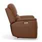 Flexsteel Henry Power Recliner with Headrest and Lumbar in Caramel, , large